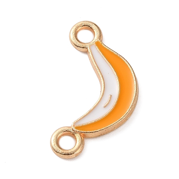 Fruit Theme Alloy Enamel Connector Charms