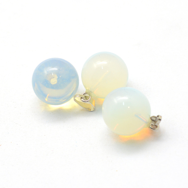 Round Opalite Pendants