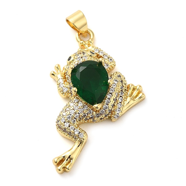 

PandaHall Rack Plating Brass Micro Pave Green Cubic Zirconia Pendants, with Glass, Long-Lasting Plated, Cadmium Free & Lead Free, Forg, Real...