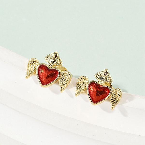 Brass Enamel Stud E… - image