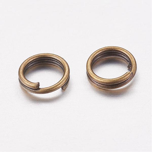 

PandaHall Iron Split Rings, Double Loops Jump Rings, Cadmium Free & Nickel Free & Lead Free, Antique Bronze, 5x1.4mm, about 4.3mm inner...