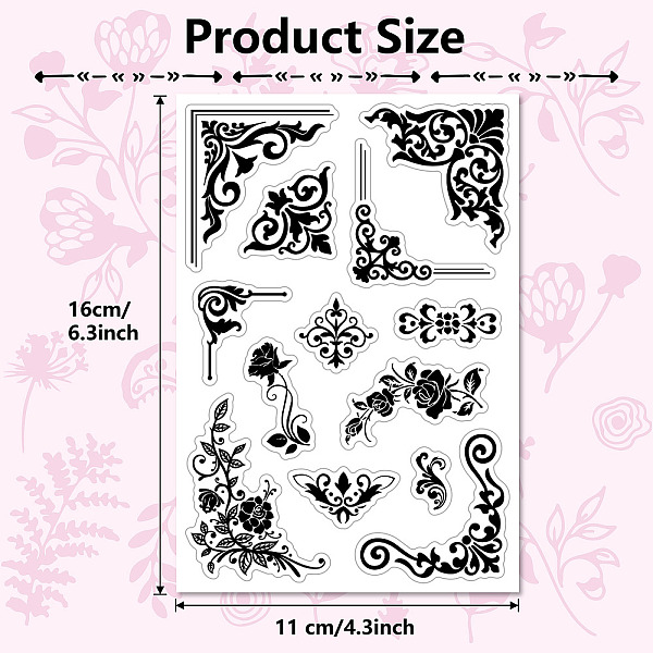 

PandaHall Custom PVC Plastic Clear Stamps, for DIY Scrapbooking, Photo Album Decorative, Cards Making, Stamp Sheets, Film Frame, Others...
