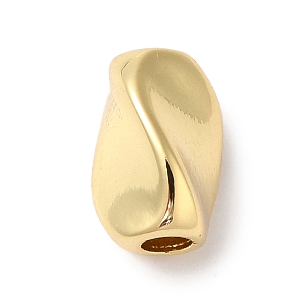 

PandaHall Rack Plating Brass Beads, Long-Lasting Plated, Lead Free & Cadmium Free, Twist, Real 18K Gold Plated, 8x5x5mm, Hole: 1mm Brass...