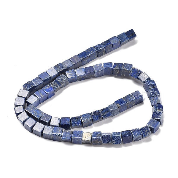 

PandaHall Natural Lapis Lazuli Beads Strands, Cube, 5.7~6.2x5.7~6.2x5.7~6.2mm, Hole: 1mm, about 65pcs/strand, 16.14 inch(41cm) Lapis Lazuli...