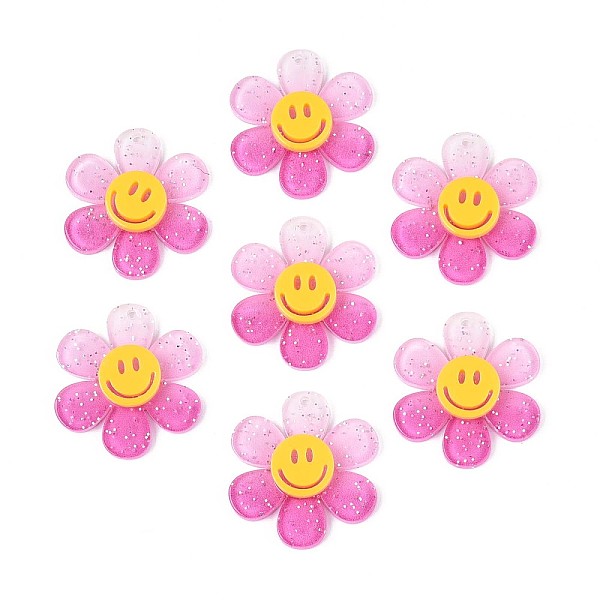 グラデーションカラー透明アクリルパーツ