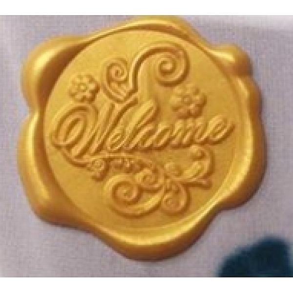 

PandaHall Adhesive Wax Seal Stickers, For Envelope Seal, Random Single Color or Random Mixed Color, 30mm Wax