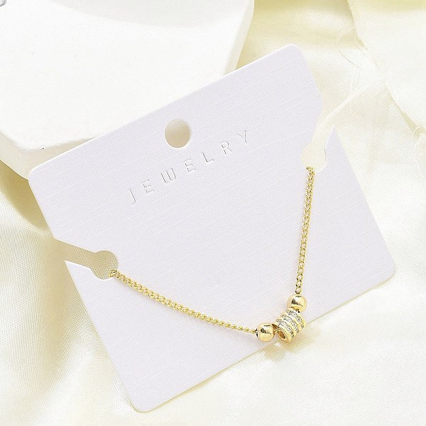 Brass Micro Pave Cl… - image