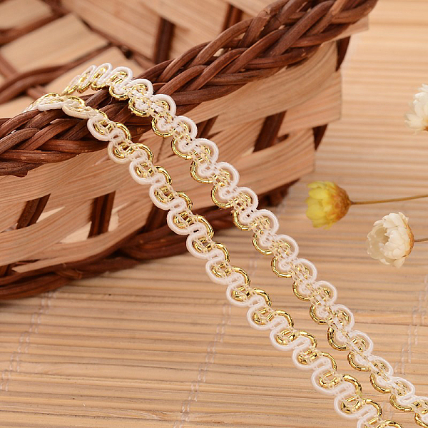 Lace Trim Nylon Rib… - image