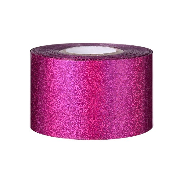 

PandaHall Shining Laser Transfer Foil Nail Sticker Decals, for Nail Tips Decorations , Old Rose, 40m, 120m/roll Paper Others