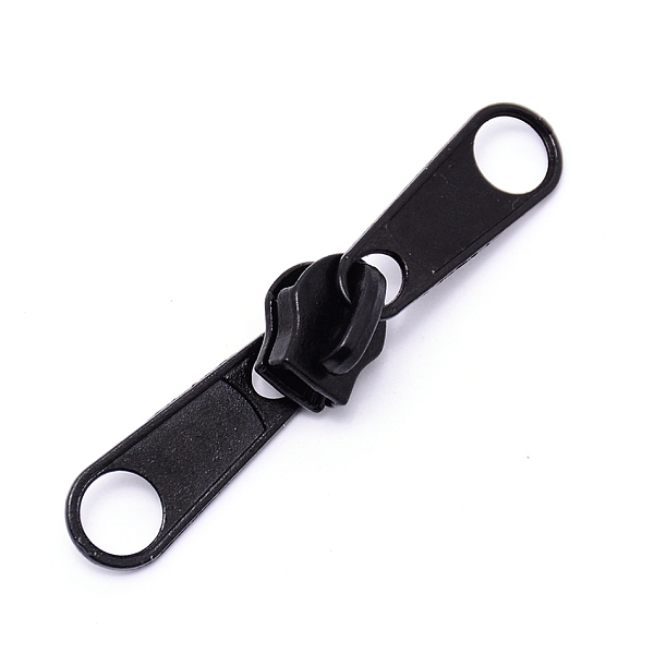 

PandaHall Zinc Alloy Double Head Zipper Sliders, for Replacement Luggage Suitcase Backpack Jacket Bags Coat, Gunmetal, 54x12.5x15.5mm Alloy