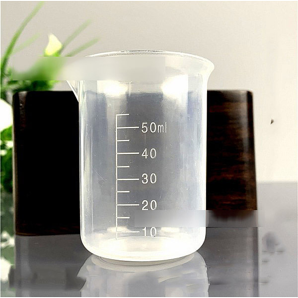 

PandaHall Measuring Cup Plastic Tools, Clear, 4.2~4.9x6.2cm, Capacity: 50ml(1.69 fl. oz) Plastic Clear
