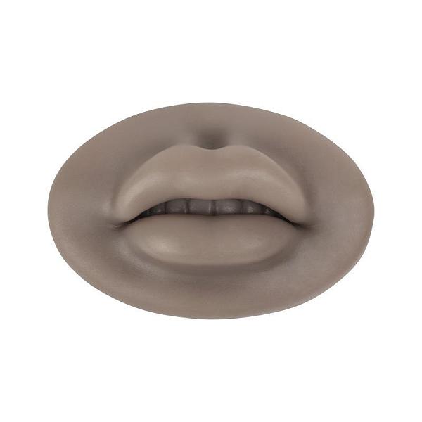 

PandaHall Microblading Silicone Lip Tattoo Practice Skin, Training Skin for Beginners and Experienced Tattoo Artists, Gray, 5x7.5x2.5cm...