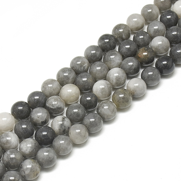 

PandaHall Natural Hawk's Eye Beads Strands, Eagle Eye Stone, Round, 10mm, Hole: 1mm, about 38pcs/strand, 14.80~14.96 inch(37.6~38cm) Eagle...