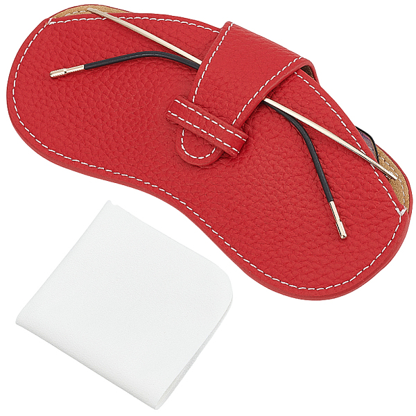 1Pc Cowhide Eyeglass Cases