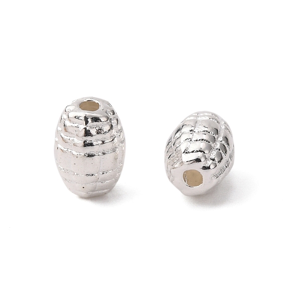 

PandaHall Tibetan Style Alloy Beads, Lead Free & Cadmium Free & Nickel Free, Silver Color, Oval, 7x5mm, Hole: 1mm Alloy Oval