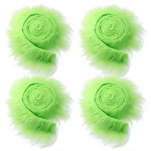

PandaHall Artificial Wool Fabric for Christmas, Festive & Party Decoraions, Pale Green, 1500x50x1.5mm Wool Others
