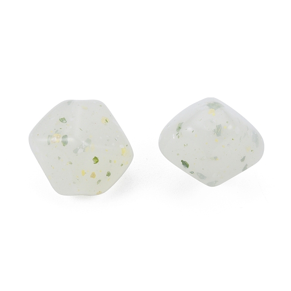 

PandaHall Marbled Stone Style Opaque Acrylic Beads, Nuggets, Light Yellow, 18~19x16.5~17x15.5~16mm, Hole: 1.8mm Acrylic Nuggets