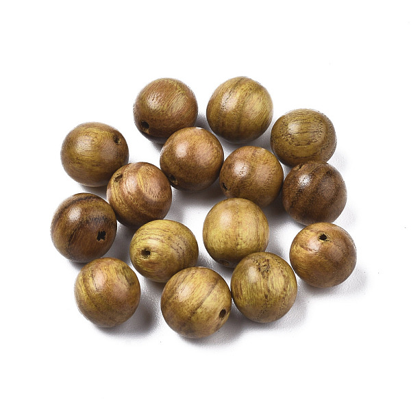 

PandaHall Bocote Beads, Natural Waxed Wooden Beads, Undyed, Round, Lead Free, Dark Goldenrod, 8mm, Hole: 1.2mm, about 2200pcs/500g Bocote...