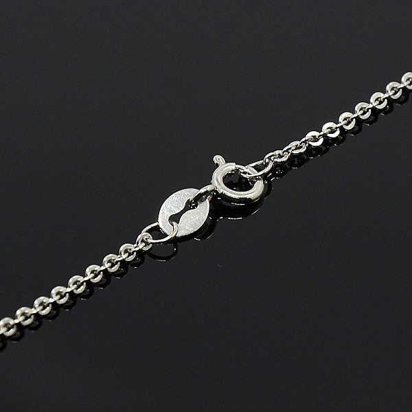 Anti-Tarnish Rhodium Plated 925 Sterling Silver Necklaces
