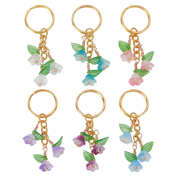 Acrylic Glass Keychain