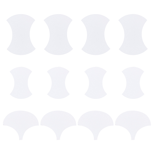 

PandaHall CHGCRAFT 3 Bags 3 Styles English Paper Piecing, Paper Quilting Template for Patchwork, DIY Accessories, Mixed Shapes, White...