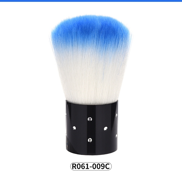 

PandaHall Nail Brush Dust, Powder Remover Cleaner For Acrylic & UV Gel Nail, Plastic Handle, Blue, 70x27mm Plastic Blue
