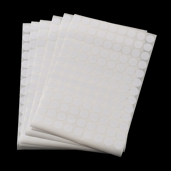 

PandaHall Adhesive Paper Tape, Round Stickers, for Card-Making, Scrapbooking, Diary, Planner, Envelope & Notebooks, Round, White, 1.3cm...
