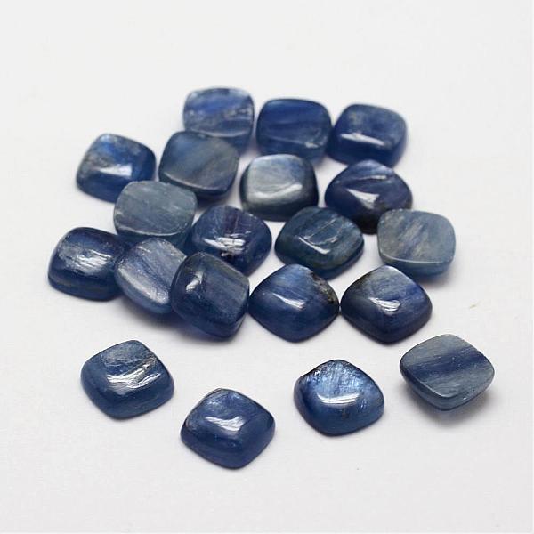 

PandaHall Square Natural Kyanite/Cyanite/Disthene Cabochons, 6x6x3mm Other Quartz Square