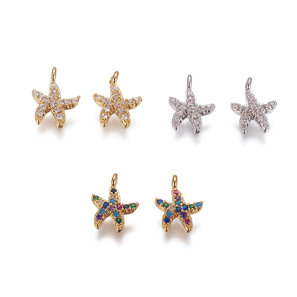 Brass Micro Pave Cu… - image