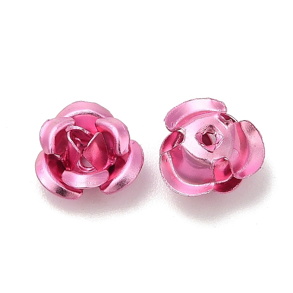 

PandaHall Aluminum Cabochons, Nail Art Decoration Accessories, for DIY Mobile Phone Decoration Accessories, Flower, Pearl Pink, 6x6mm...