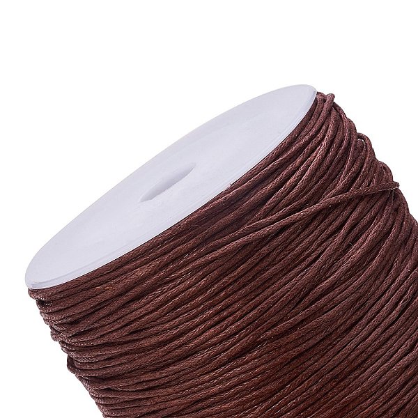 

PandaHall JEWELEADER 6 Rolls 485 Yards Waxed Cord Cotton, Waxed Cotton Thread 1mm Waxed Beading String Cord for Jewelry Bracelet Making..., Multicolor