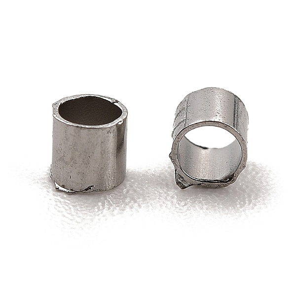

PandaHall 304 Stainless Steel Beads, Column, Stainless Steel Color, 1.5x1.5mm, Hole: 1mm 304 Stainless Steel Column