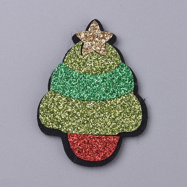 Christmas Tree Shape Christmas Cupcake Cake Topper Decoration