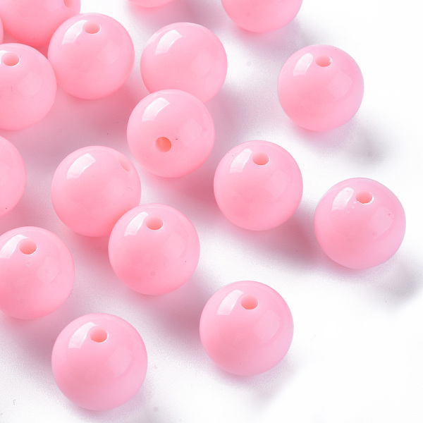 Opaque Acrylic Beads - image