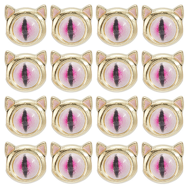 16Pcs Alloy Resin B… - image