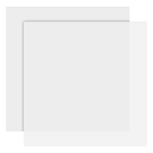 

PandaHall Silicone Mats, Heat Resistant Placemat, Square, Clear, 300x300x1mm Silicone Square Clear