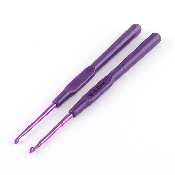 Алюминиевые крючки с пластмассовой ручкой покрыты