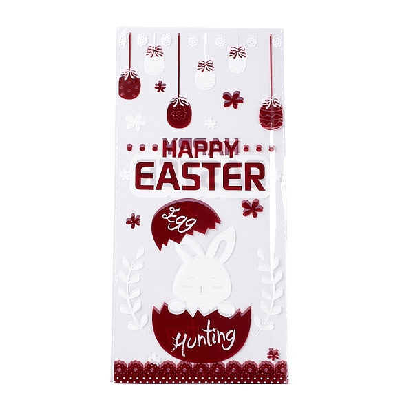 

PandaHall OPP Plastic Storage Bags, Easter Theme, for Candy, Cookies, Gift Packaging, Rectangle with Pattern, Rabbit Pattern...