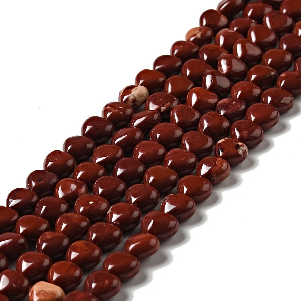 

PandaHall Natural Red Jasper Beads Strands, Heart, 8~8.5x8~9x5mm, Hole: 1mm, about 50~51pcs/strand, 15.55~15.75''(39.5~40cm) Red Jasper...