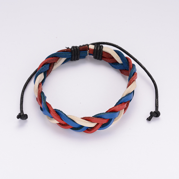 Einstellbar Lederband Armbänder Geflochtene