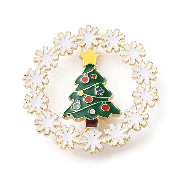 クリスマスエナメルピン