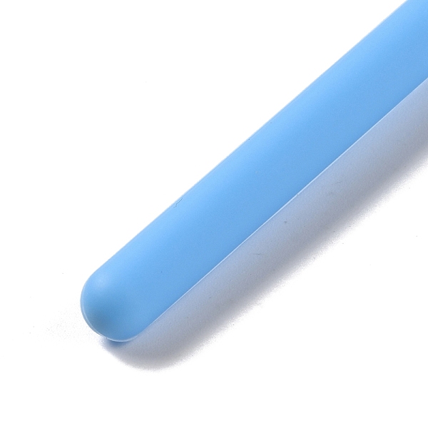 

PandaHall Iron Stirring Rod, Coverd with Food-grade Silicone, Stick, Royal Blue, 140x6mm Silicone