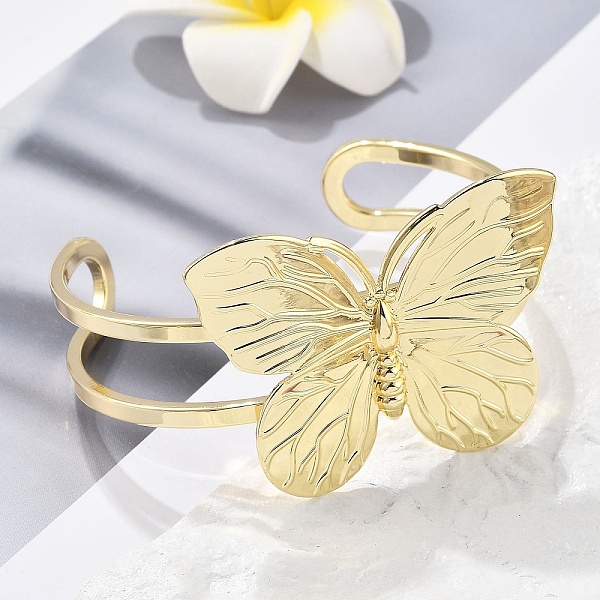 Butterfly Brass Cuf… - image