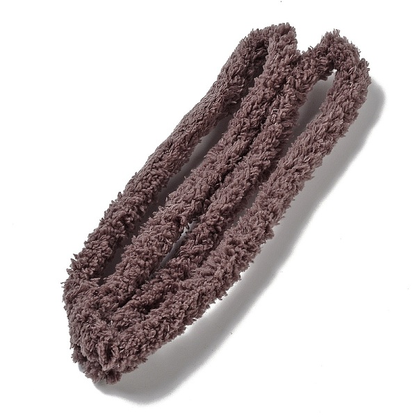 

PandaHall Polyester Plush Sticks, Chenille Stems, Pipe Cleaner for Doll Making, Old Rose, 1400x17mm Polyester