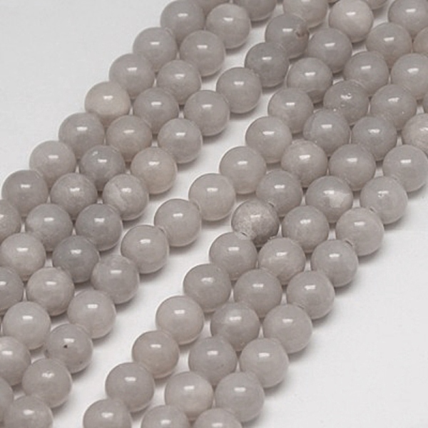 

PandaHall Natural Yellow Jade Beads Strands, Dyed, Round, Thistle, 4mm, Hole: 1mm, about 95pcs/strand, 15.75 inch Yellow Jade Round Purple
