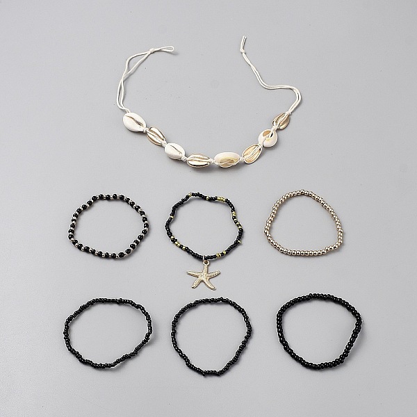 Ensemble de bracelets en alliage