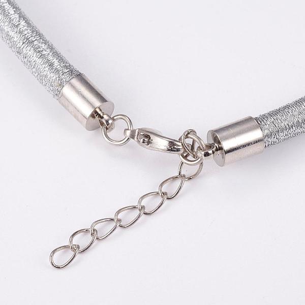 Metallic Cord Necklaces