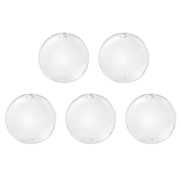 

PandaHall Handmade Blown Glass Globe Beads, Round, Clear, 20mm Glass Round Clear