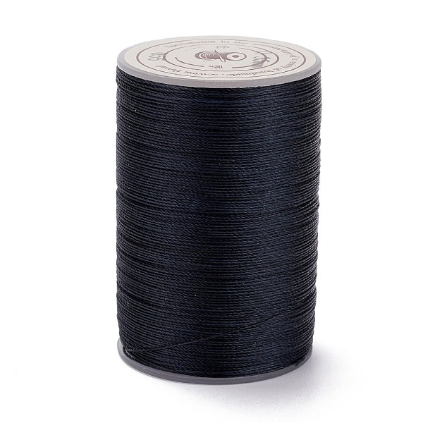 

PandaHall Round Waxed Polyester Thread String, Micro Macrame Cord, Twisted Cord, for Leather Sewing Stitching, Midnight Blue, 0.3~0.4mm...