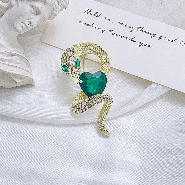 Snake Aolly Rhinest… - image